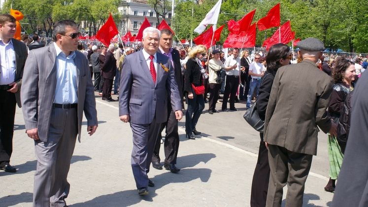 Vladimir Voronin spune ca Traian Basescu i-a propus unirea intre Republica Moldova si Romania