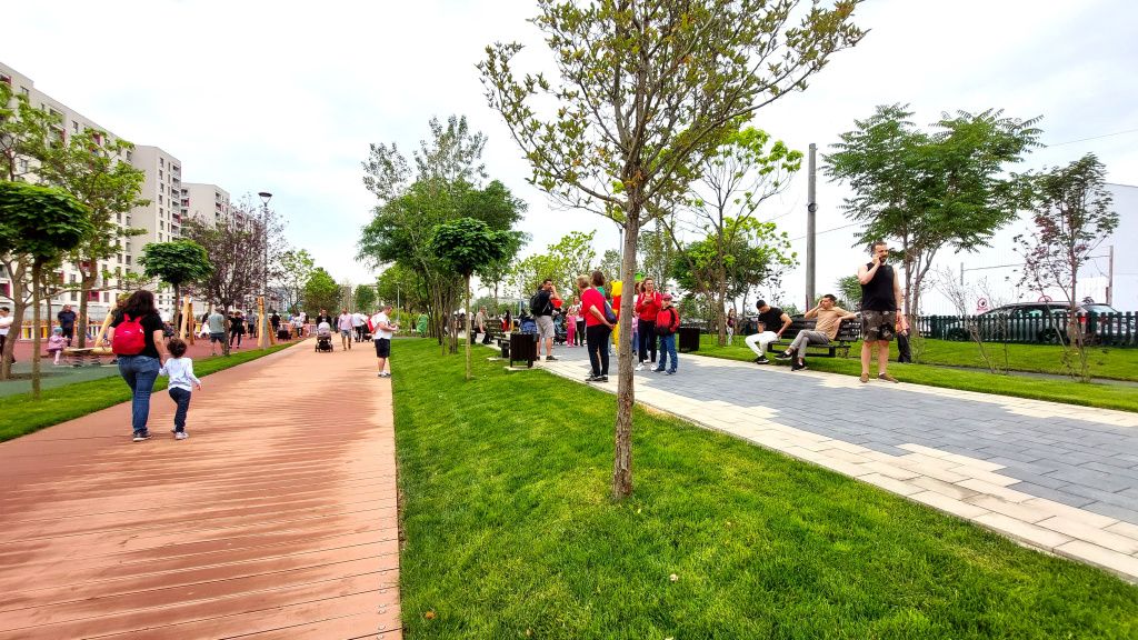 GALERIE FOTO | Cum arată cel mai nou parc din București, inaugurat chiar de Ziua Copilului - Imagine 22