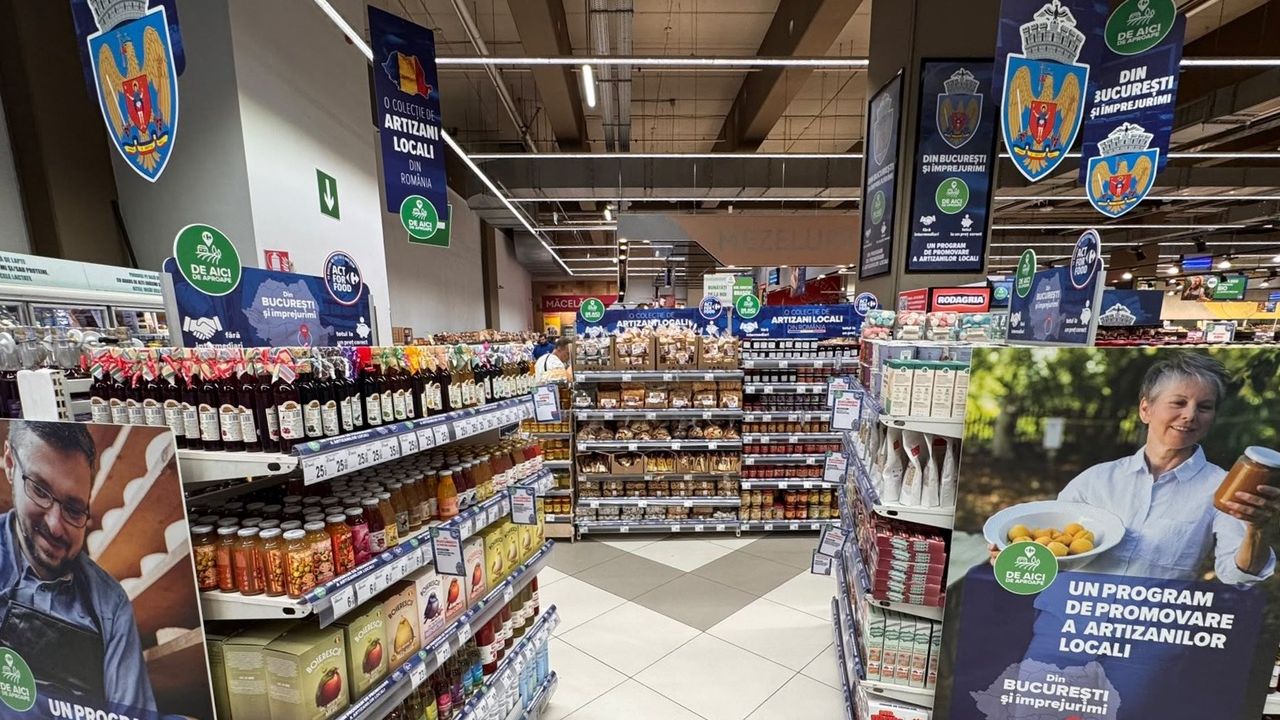 Carrefour organizează un târg cu producători locali în București: cât durează evenimentul și ce bunătăți din toată țara poți găsi