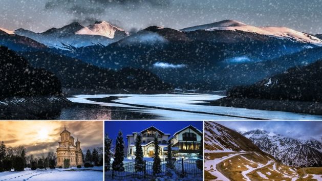 (P) Craciun cu traditii vechi si distractii moderne, pe Transfagarasan