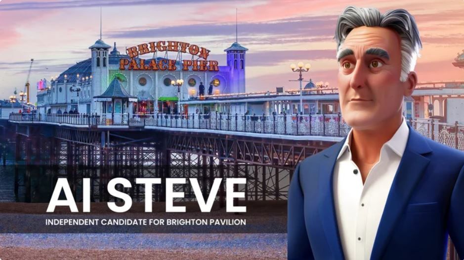 AI Steve candidează la alegeri  în Marea Britanie! El este copilotul unui politician și om de afaceri și figurează pe buletinul de vot!