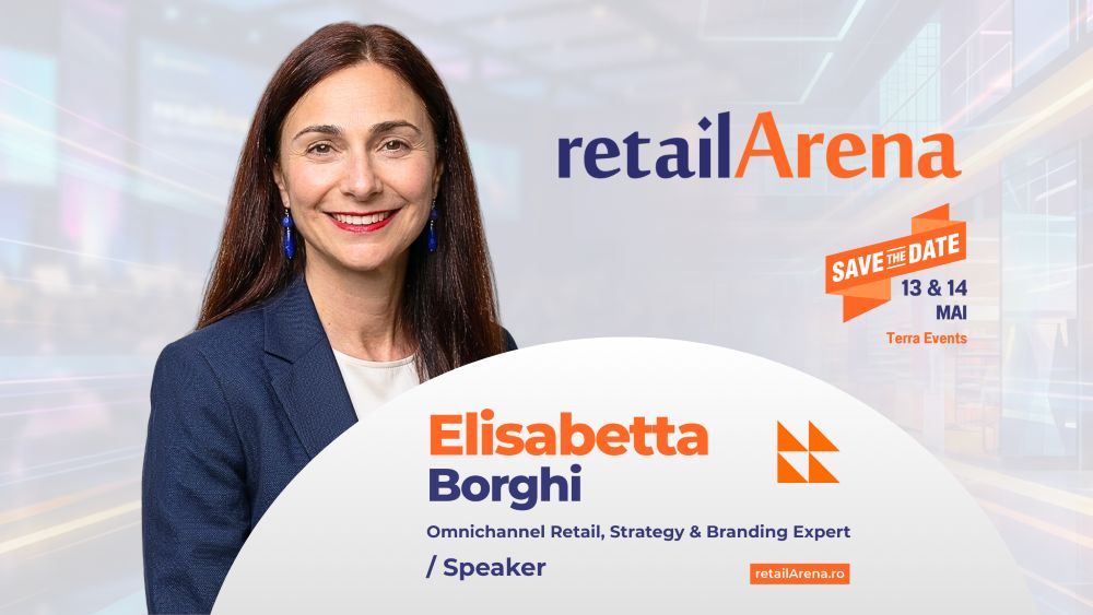 Viitorul Retailului se scrie la București: Elisabetta Borghi, expert global în Fashion-Tech, vine la retailArena 2026