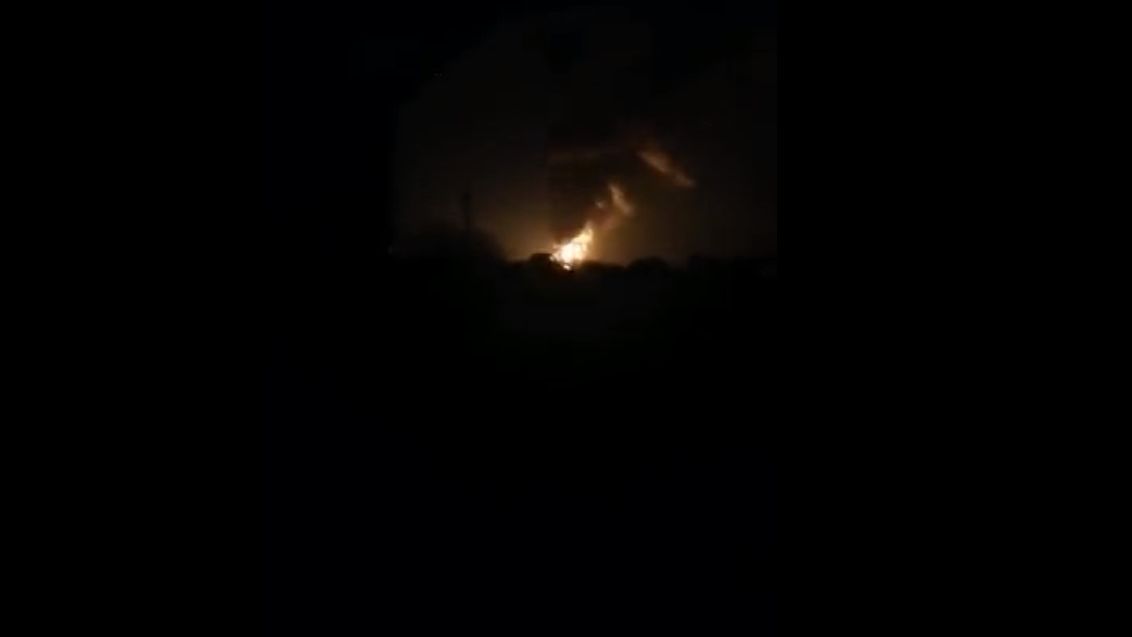 Explozii puternice luminează cerul Kievului: zona exploziei ar fi la circa 20 de kilometri de centrul capitalei