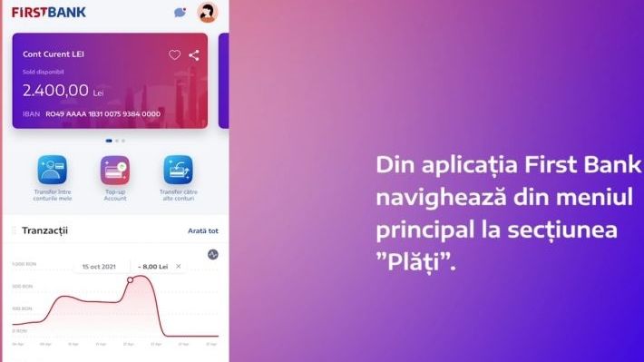 Cum plătești taxele și impozitele locale din mobile banking?
