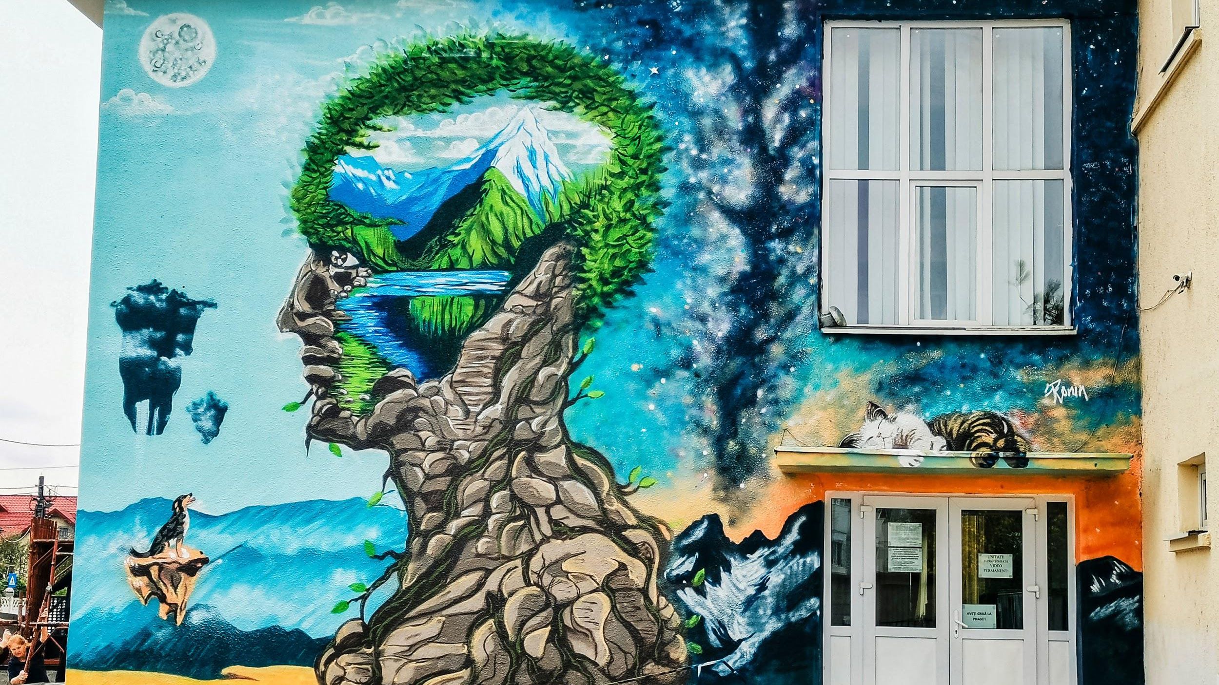 GALERIE FOTO Bacaul, orasul cu cele mai multe picturi murale care purifica aerul din Europa