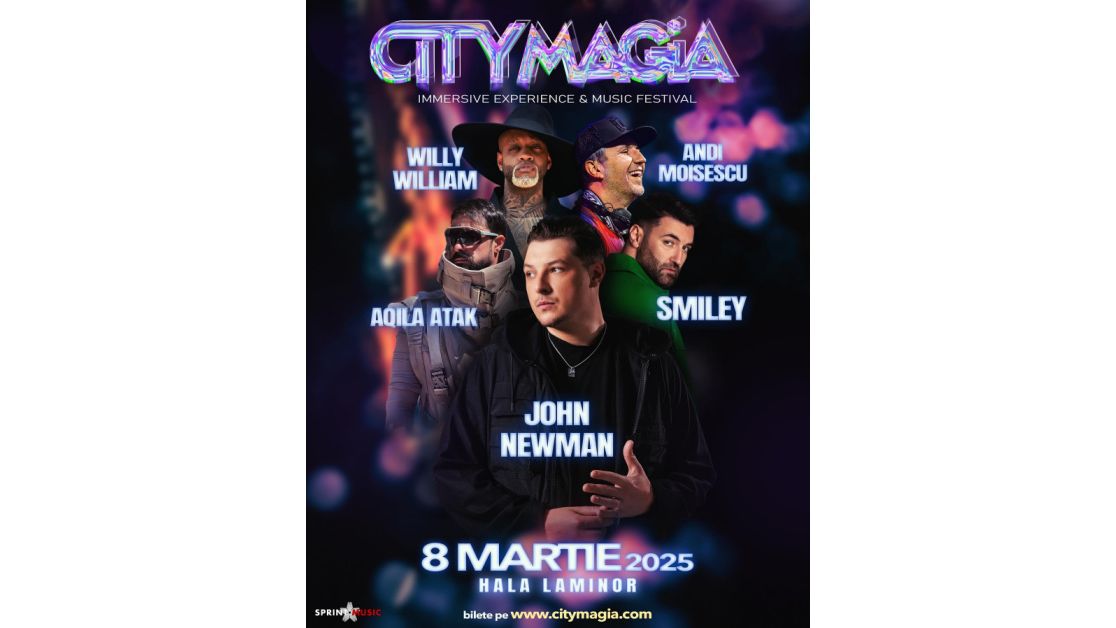 Smiley și John Newman, pe aceeași scenă, la București