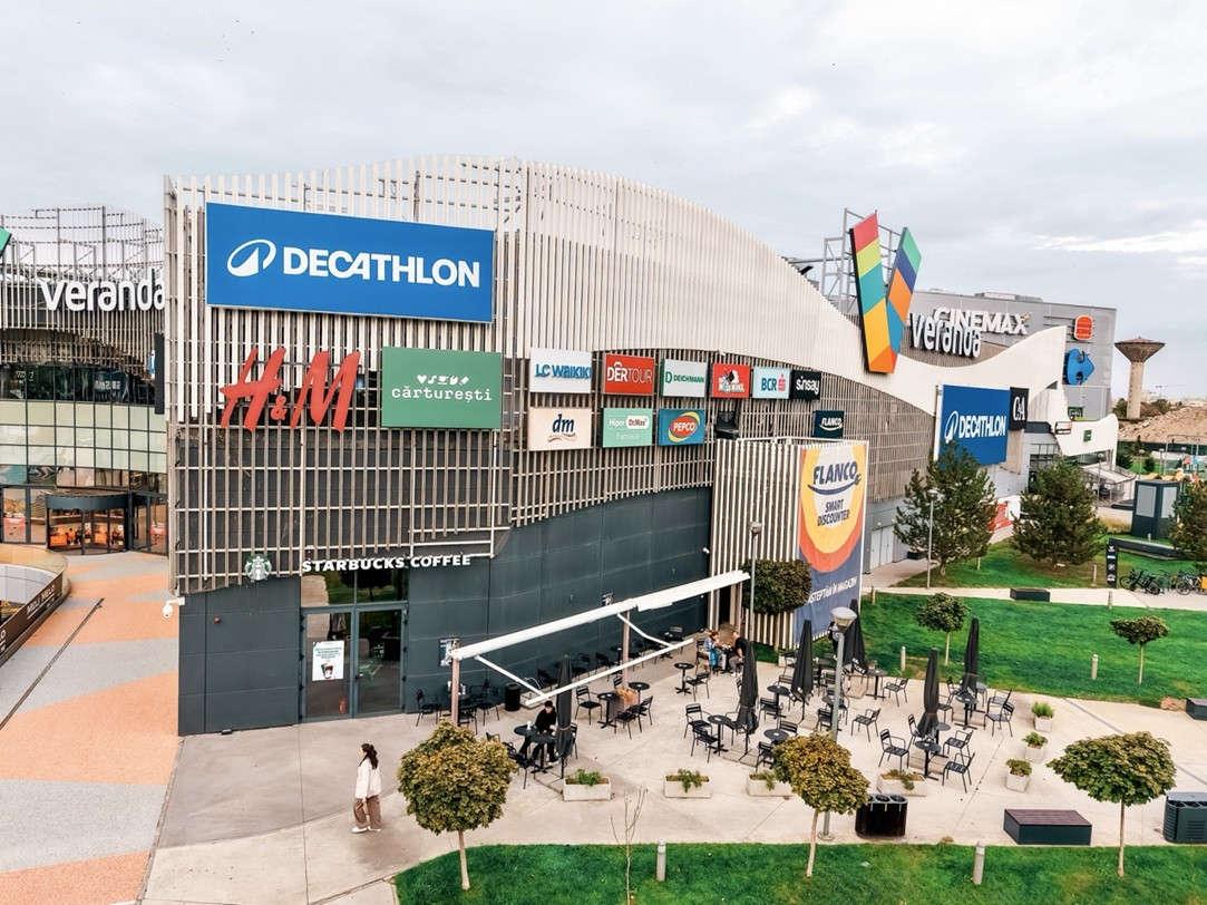 Veranda Mall, după zece ani de la deschidere: Investiții totale de peste 75 de milioane de euro și vânzări de peste 750 de milioane de euro