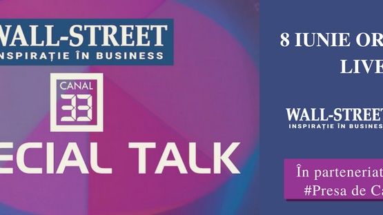 Parteneriat intre wall-street.ro si Canal 33: emisiunea Special Talk