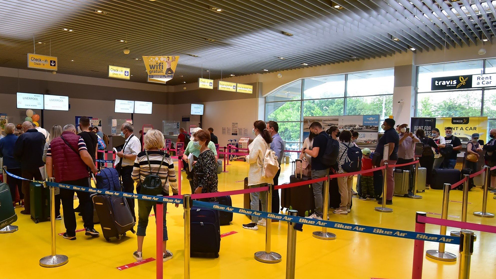 Un bărbat a murit în timp ce aștepta la check-in pe Aeroportul din Iași