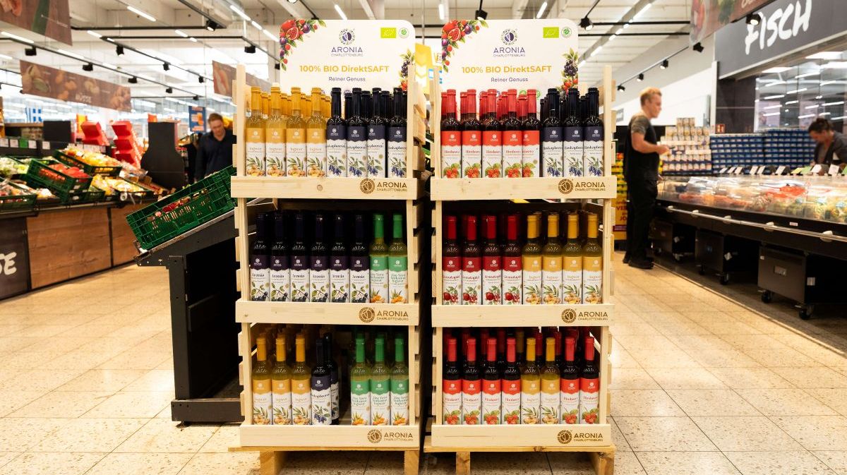 Aronia Charlottenburg câștigă teren în Germania: sucurile BIO ale brandului românesc ajung în marile magazine