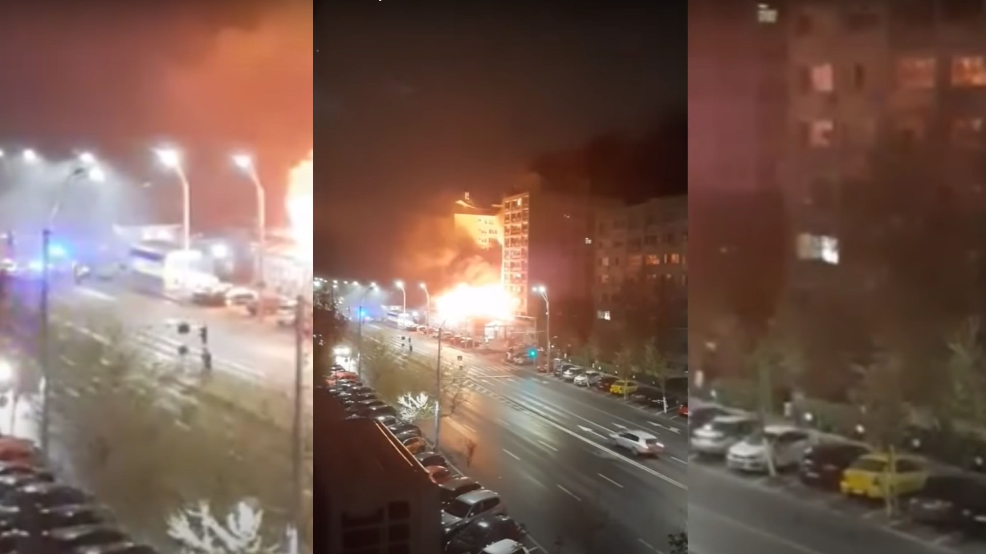 Incendiu la restaurantul Dristor Kebap din Tineretului