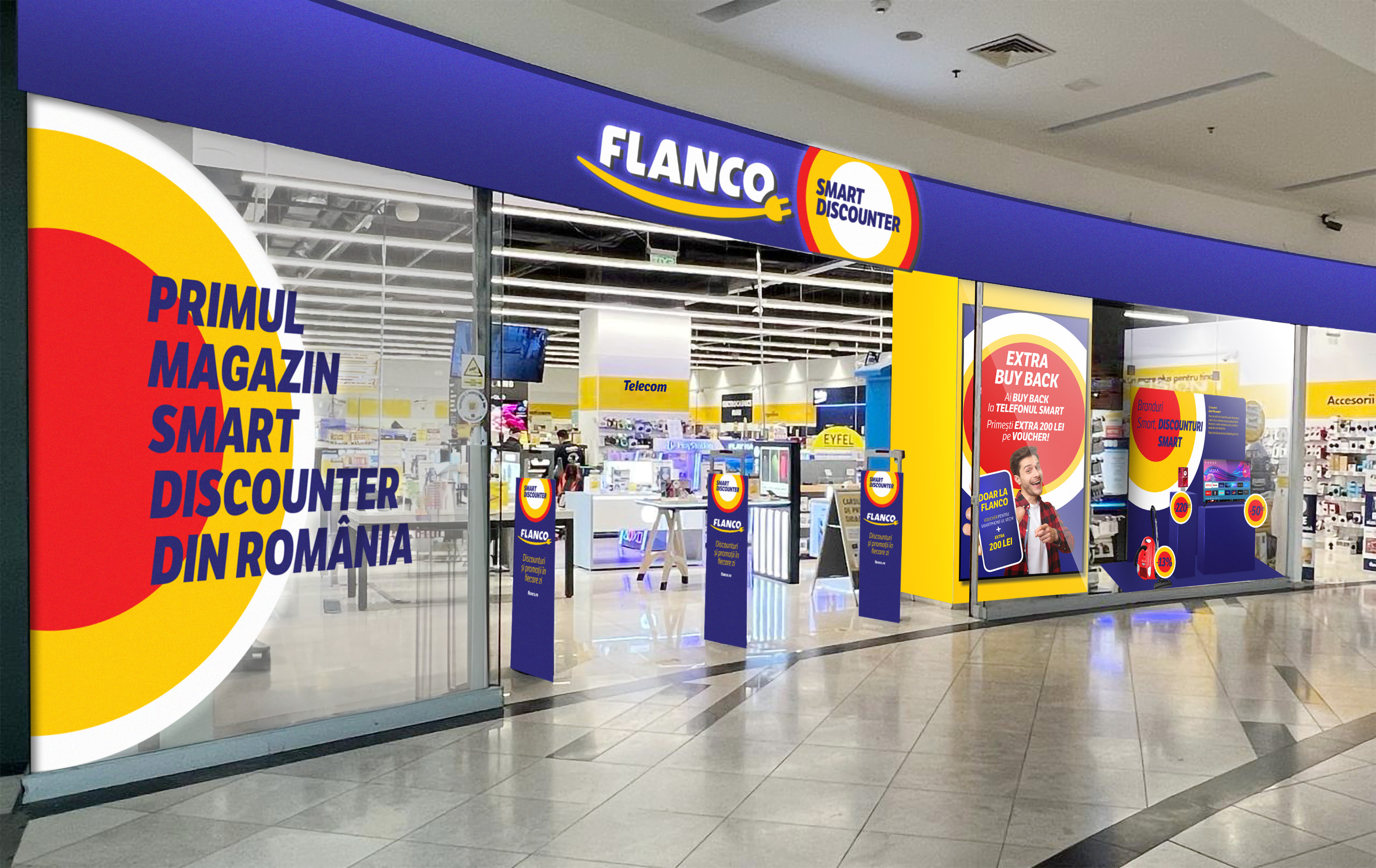Flanco pariază pe magazine mai mari: ce se schimbă pentru clienți în Shopping City Deva