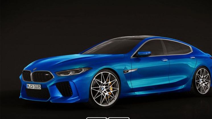 Iata cum ar putea arata versiunea de productie a noului BMW M8 Gran Coupe