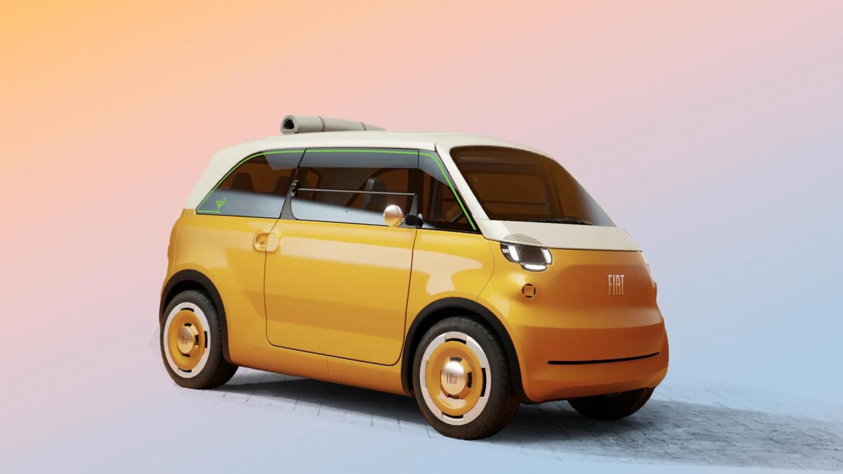 Fiat prezintă Multiplina, un concept pentru o electrică de oraș compactă