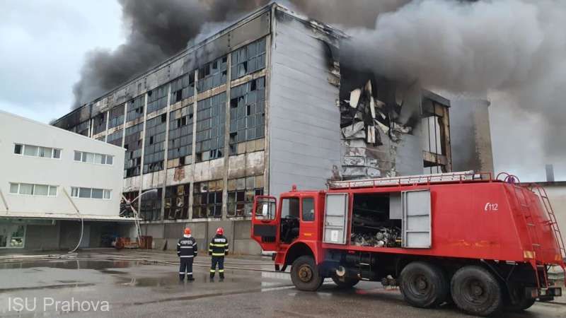 Eco Burn acuză o mână criminală privind incendiul de la Brazi