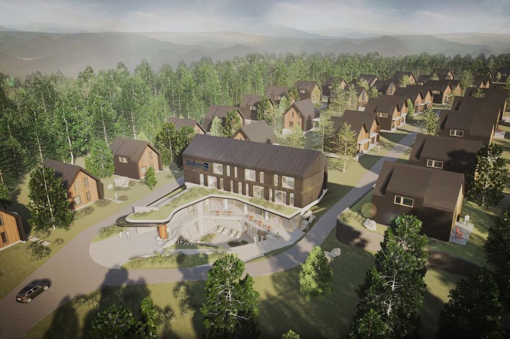 GALERIE FOTO | Radisson Blu deschide un resort de 5 stele în Brașov. Când va fi inaugurat - Imagine 1