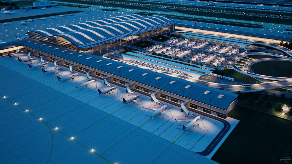 GALERIE FOTO | Proiectul noului terminal al aeroportului din Otopeni, scos la licitație - Imagine 11