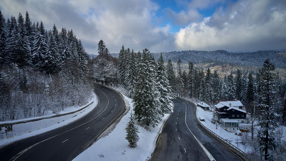 Ninsori in Sibiu, Brasov, Harghita, Bistrita-Nasaud, Suceava si pe Transfagarasan