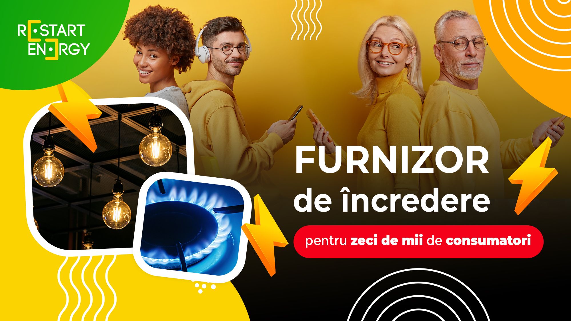 (P) Liberalizarea pieței de energie: Restart Energy, furnizorul atent la nevoile consumatorilor