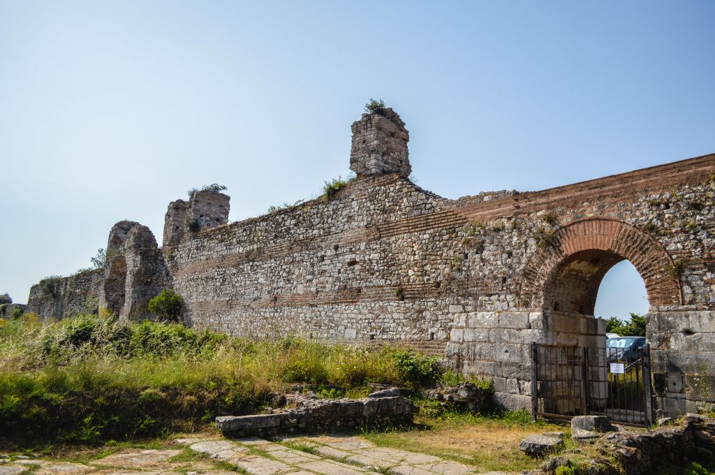Nicopole din epoca creștină era mult mai mic decât orașul roman antic.