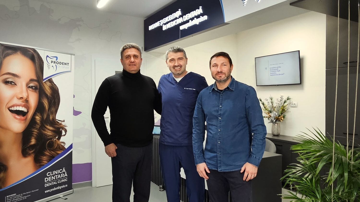 Clinicile Stomatologice PRODENT Dr. Gruia, partener oficial al Federației Române de Tenis