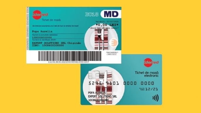 Edenred lanseaza tichetele de masa in Republica Moldova