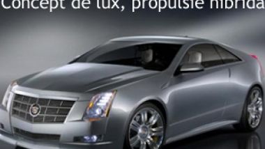 Cadillac Converj: Concept de lux cu propulsie hibrida