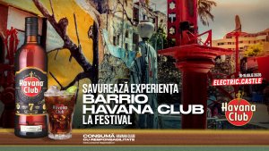 Havana Club aduce Barrio Havana Club la Electric Castle 2026, un spațiu vibrant inspirat de energia Cubei