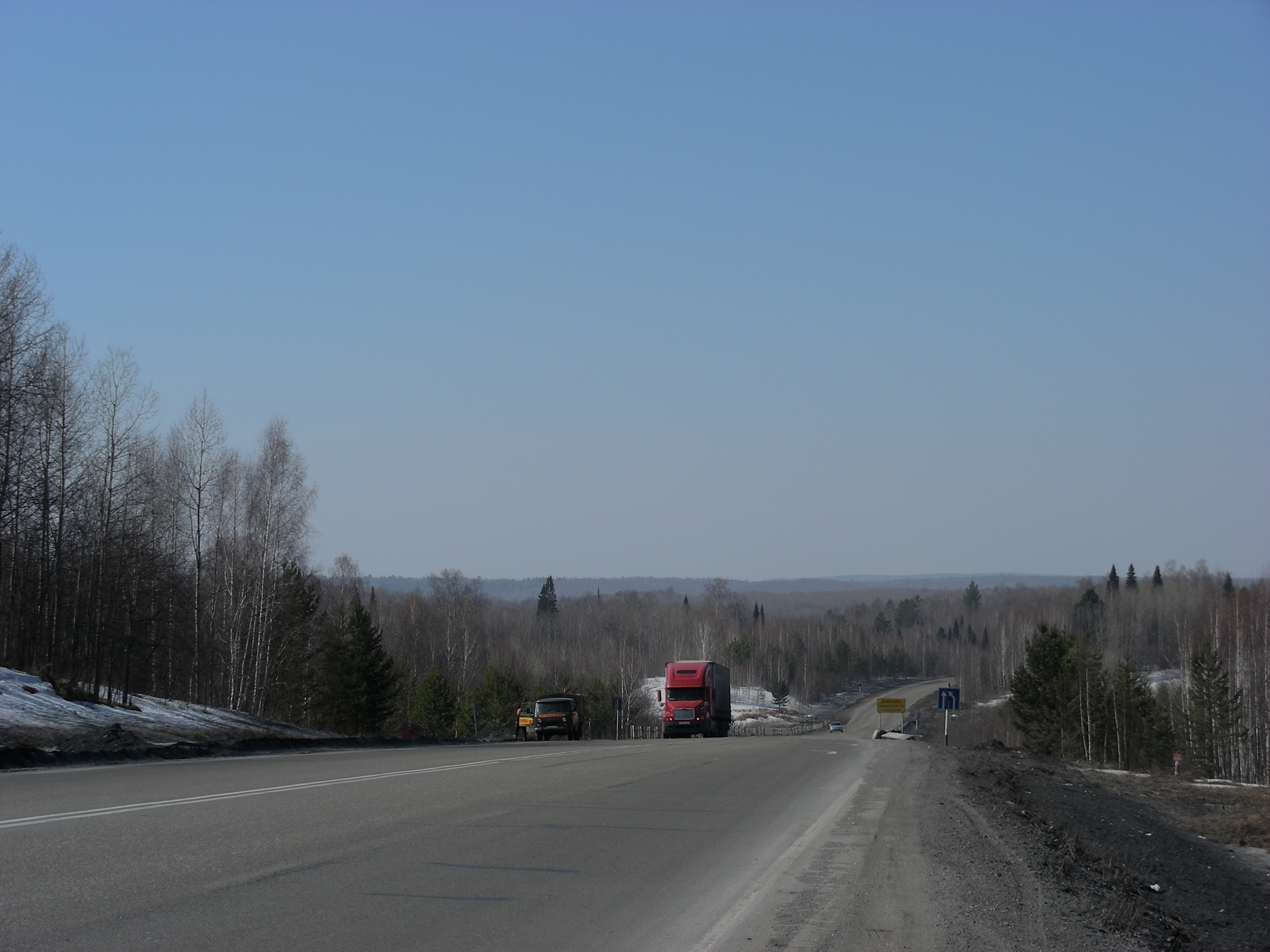 Autostrada Transsiberiana, Rusia