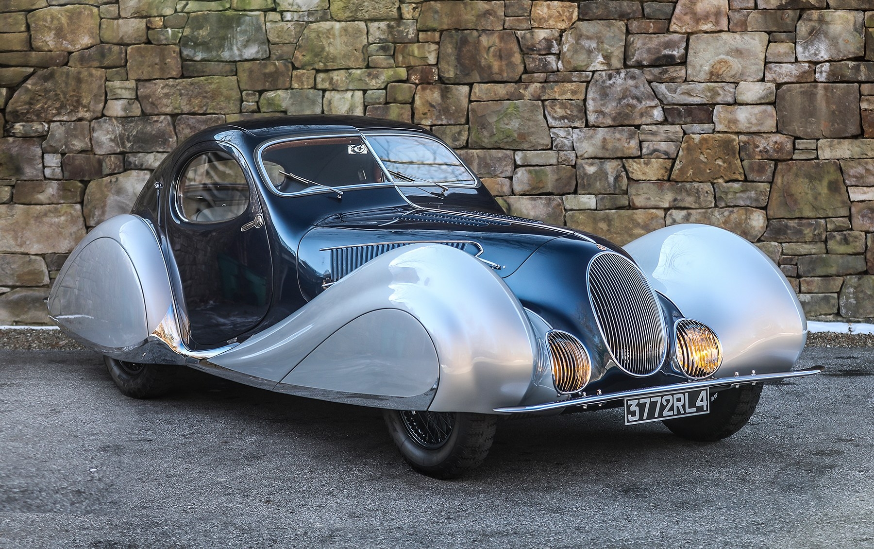 1937 Talbot-Lago T150-C-SS Teardrop Coupe - 11,44 milioane de euro