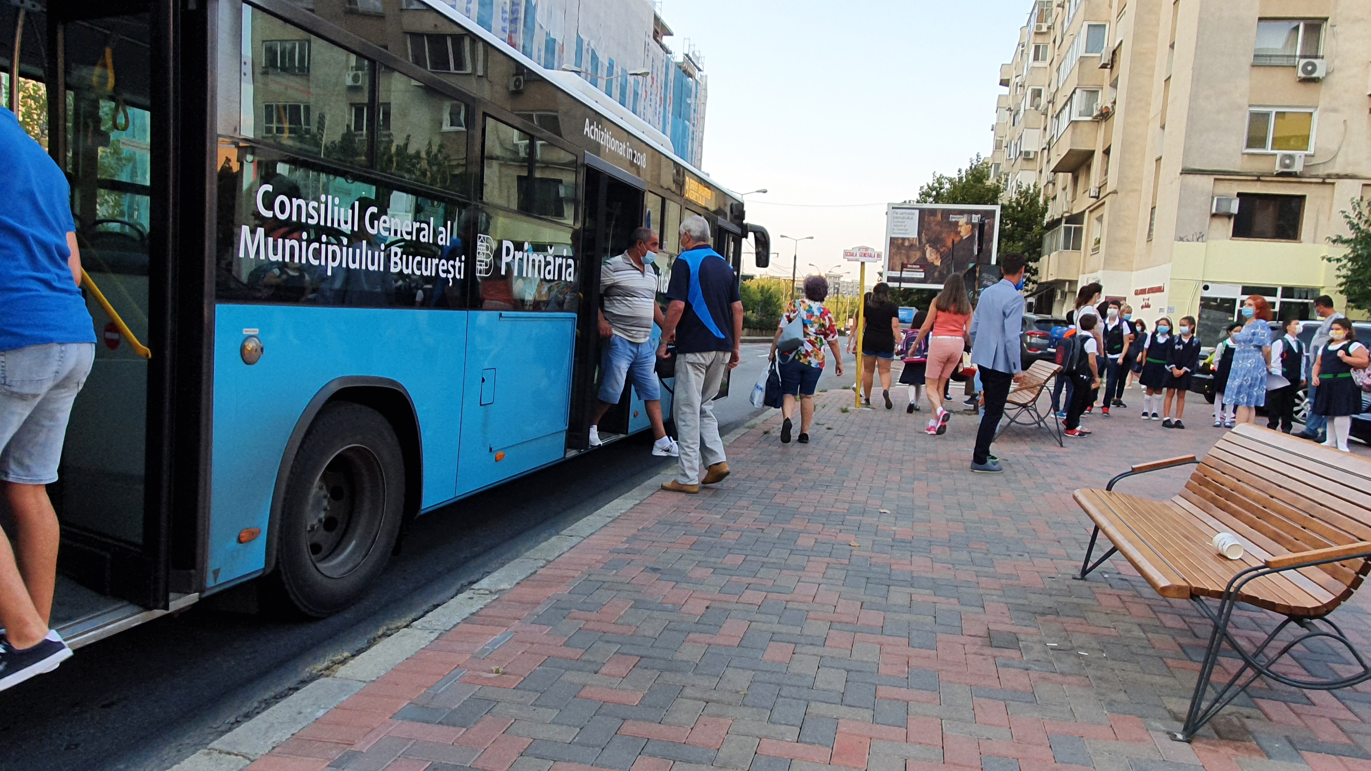 Elevii nu au folosit transportul în comun de suprafață