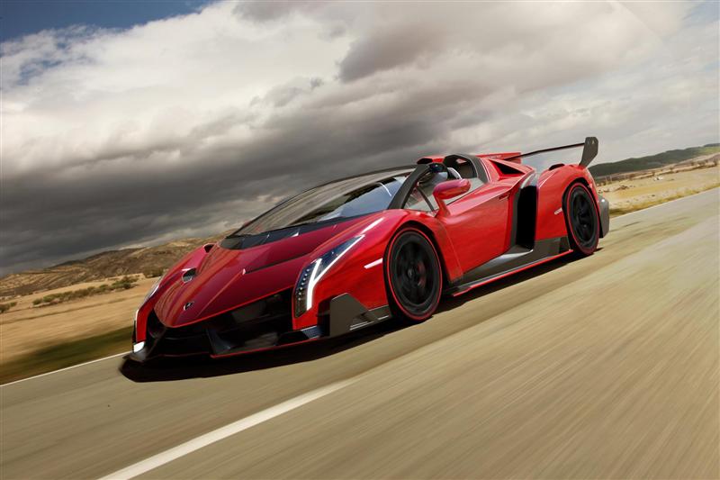 1. Lamborghini Veneno Roadster - 4.500.000 dolari