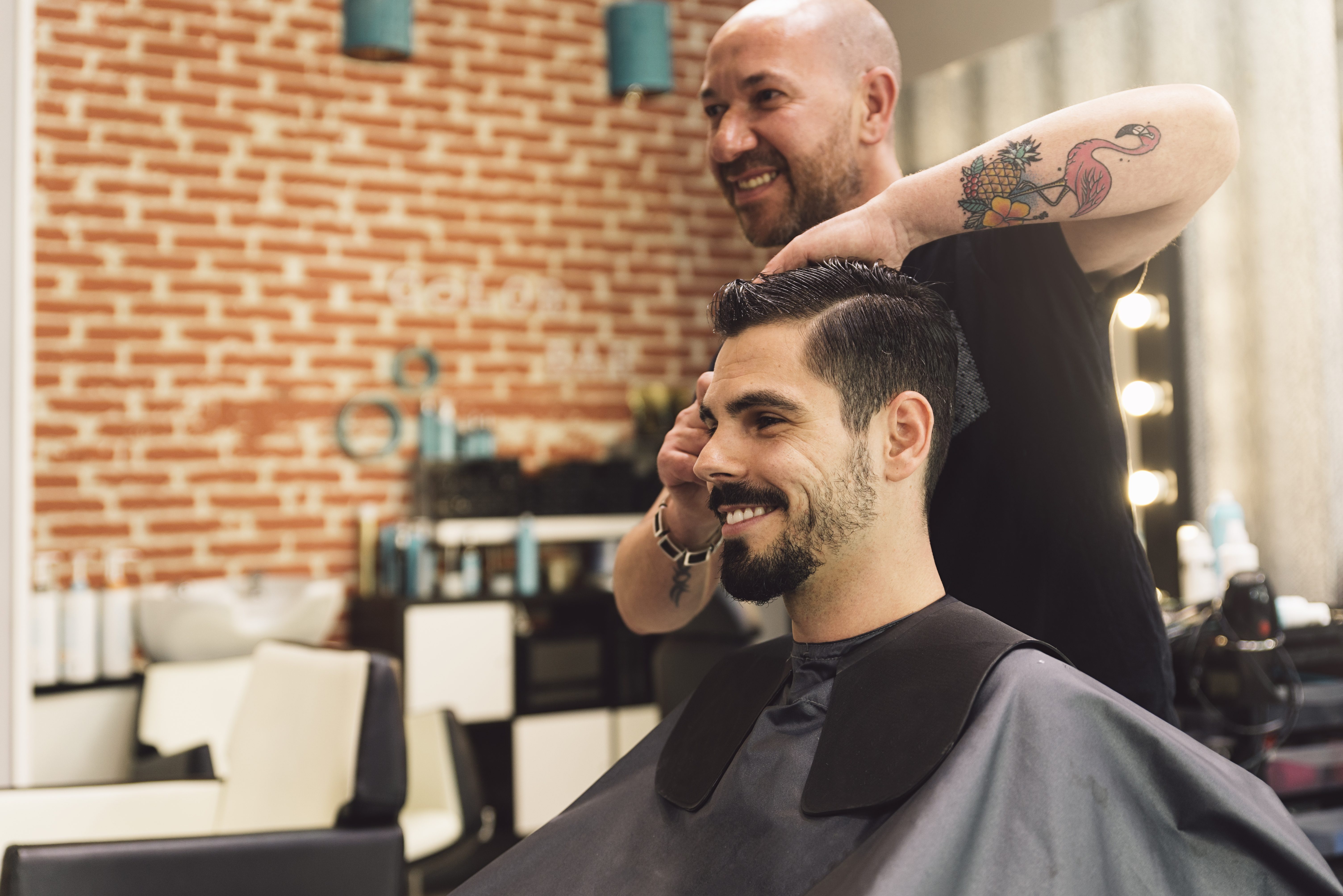 4. Un salon de frizerie pentru barbati