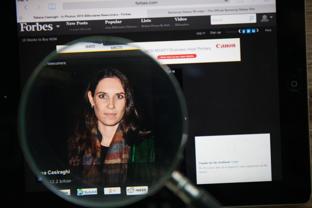 17. Tatiana Casiraghi, Monaco - 2.3 miliarde de dolari