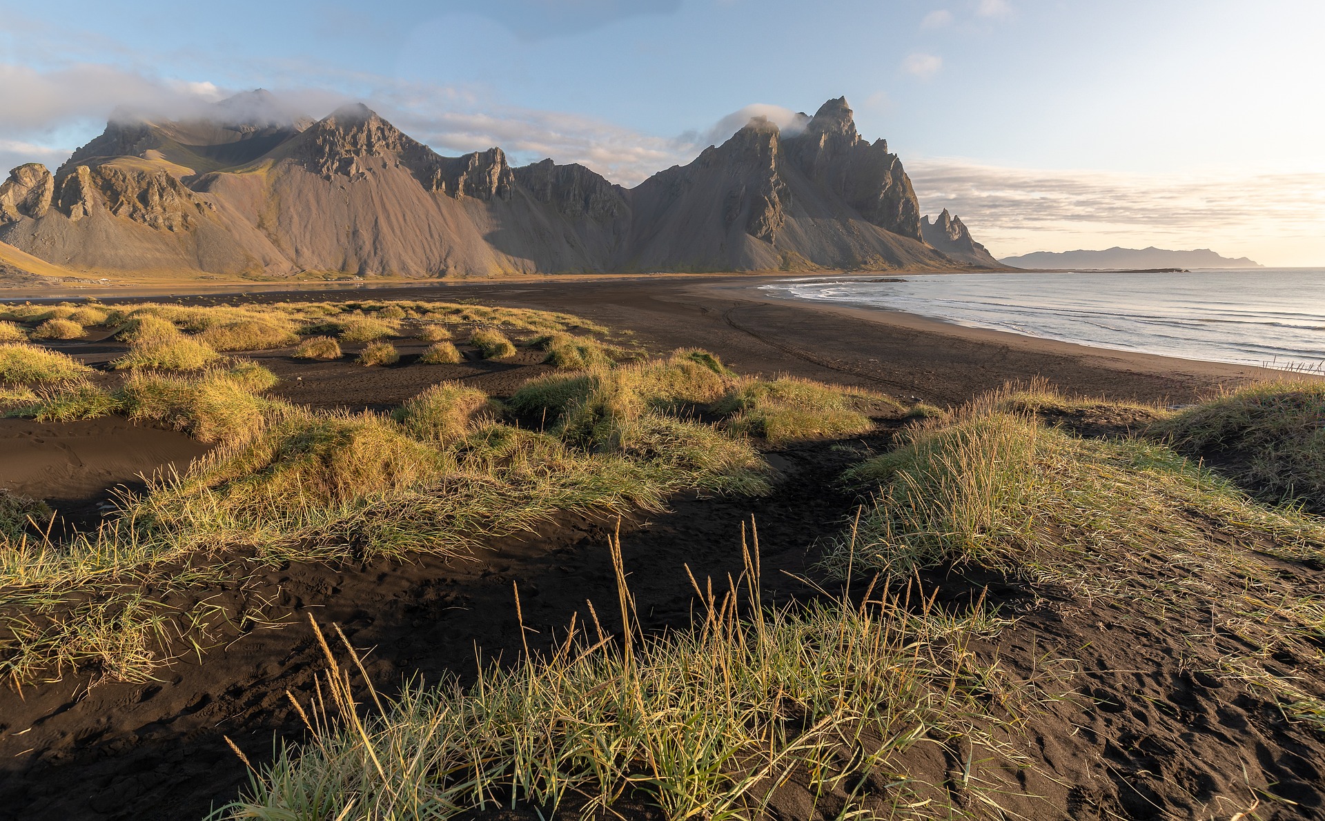Plaja Stokksnes (Islanda)