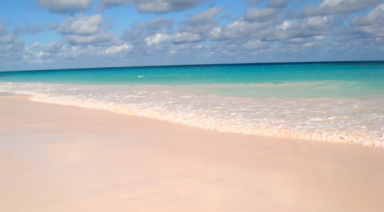 1. Pink Sands Beach