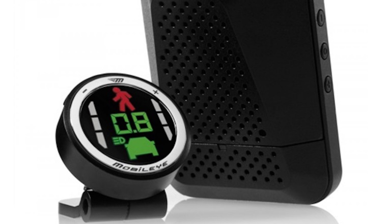 Mobileye 560 avertizeaza soferii de pericole