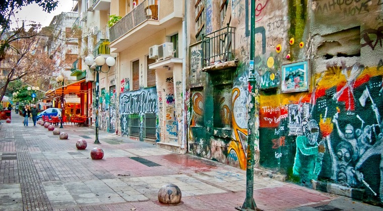 Locul 10: Exarchia (Atena, Grecia)