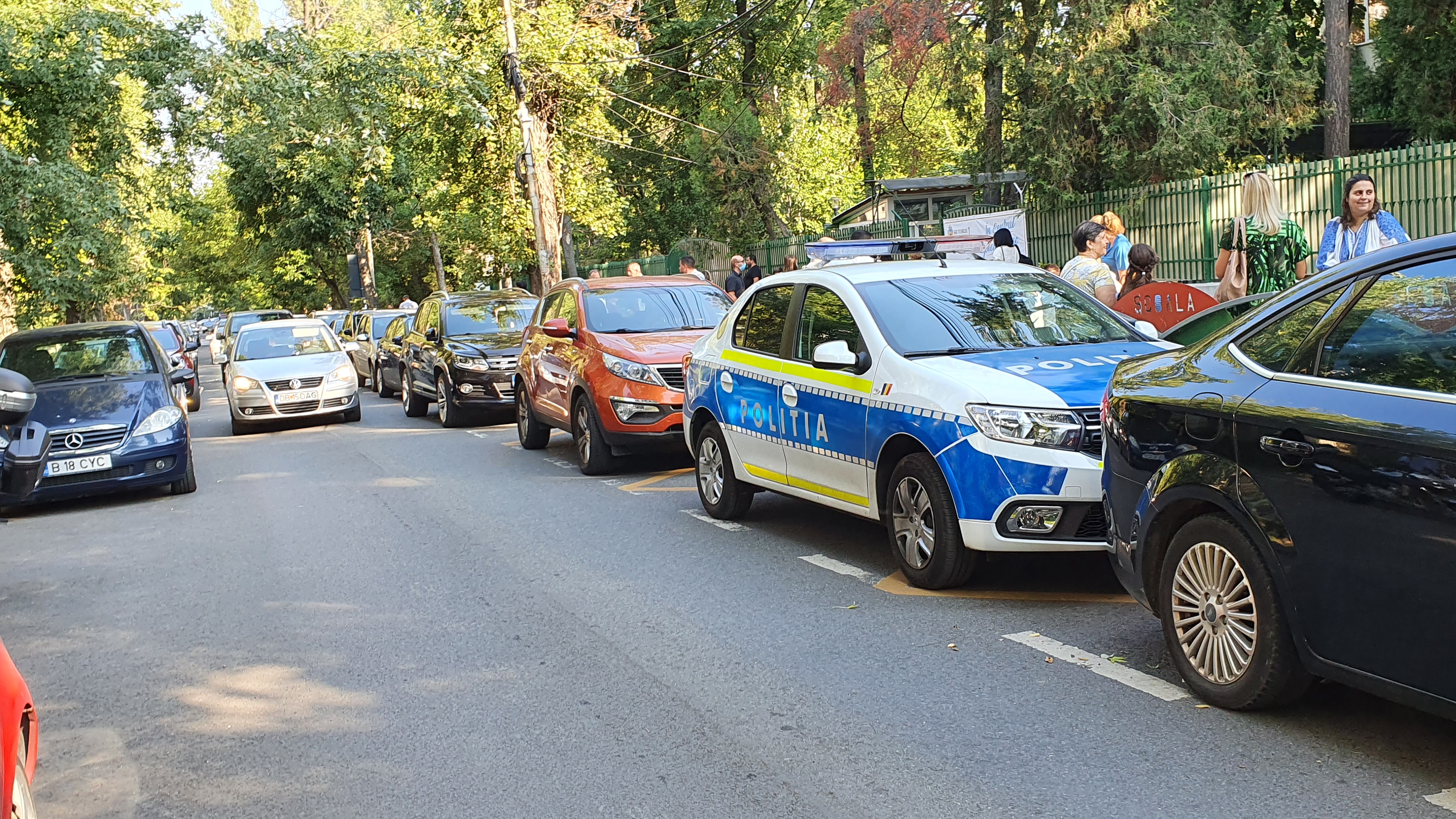 Poliția a fost prezentă la fiecare unitate de învățământ