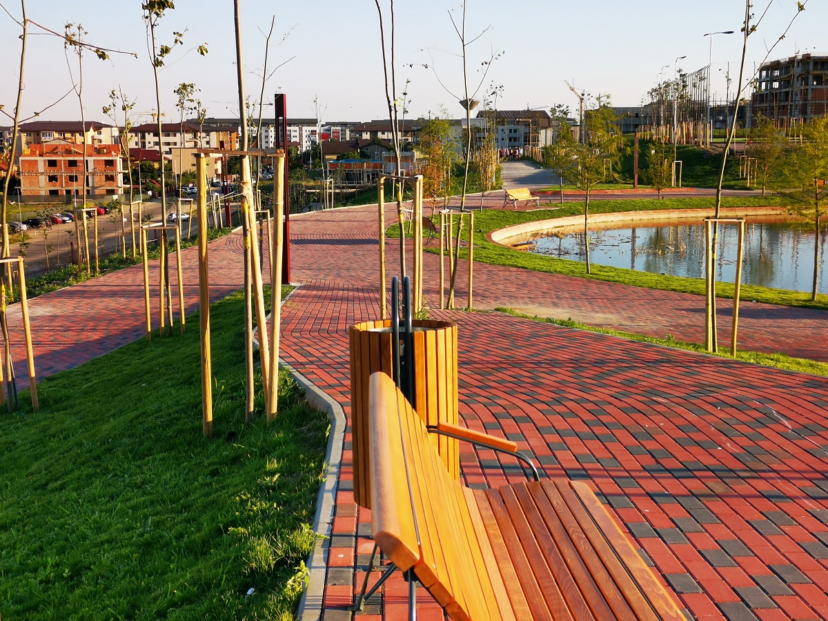 Din groapă de gunoi, parc