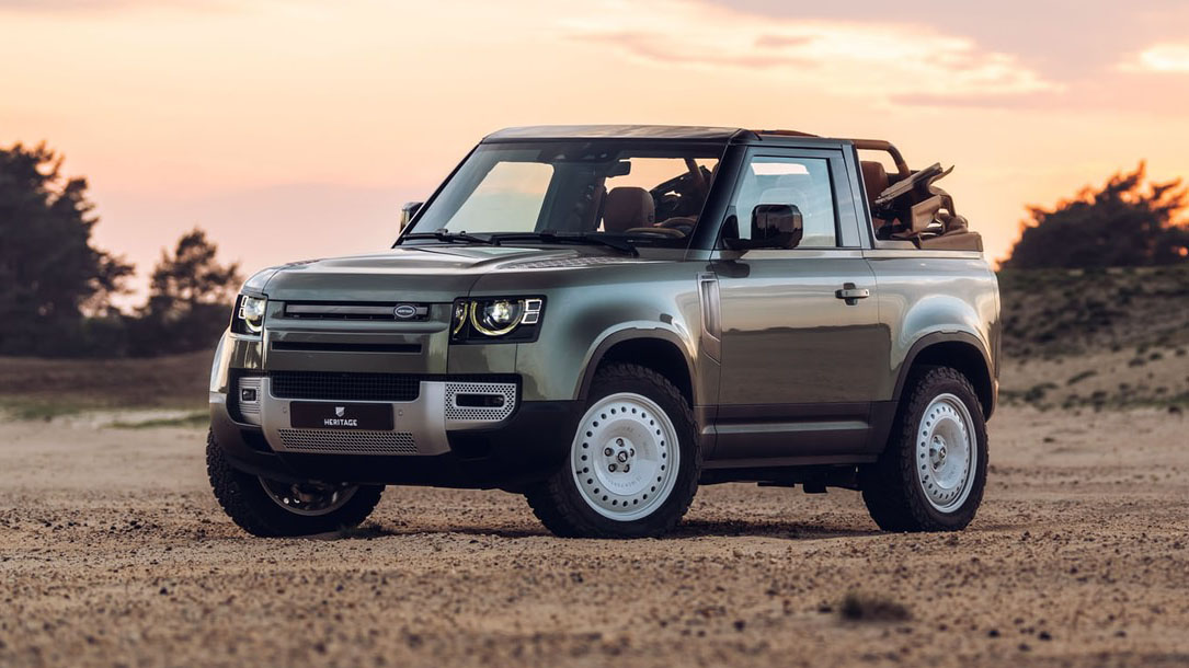 Land Rover Defender 90 Convertible Heritage Customs