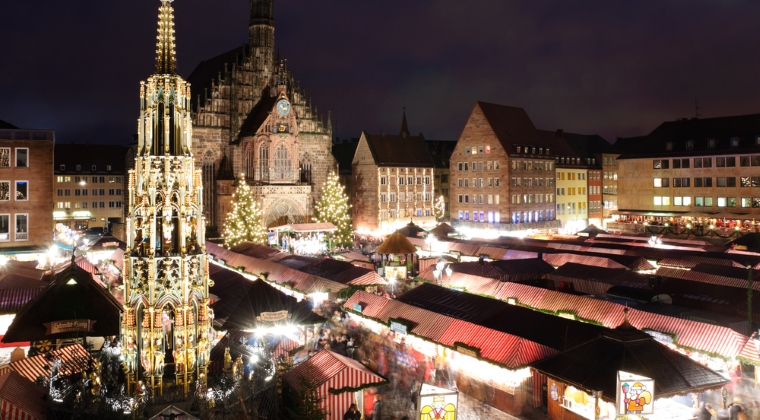 Christkindlesmarkt - Nurnberg, Germania