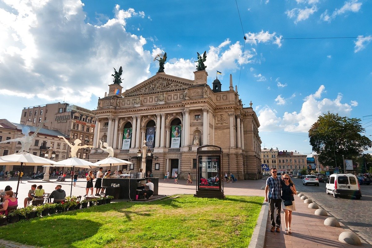 2. Lviv, Ukraine - 458 euro