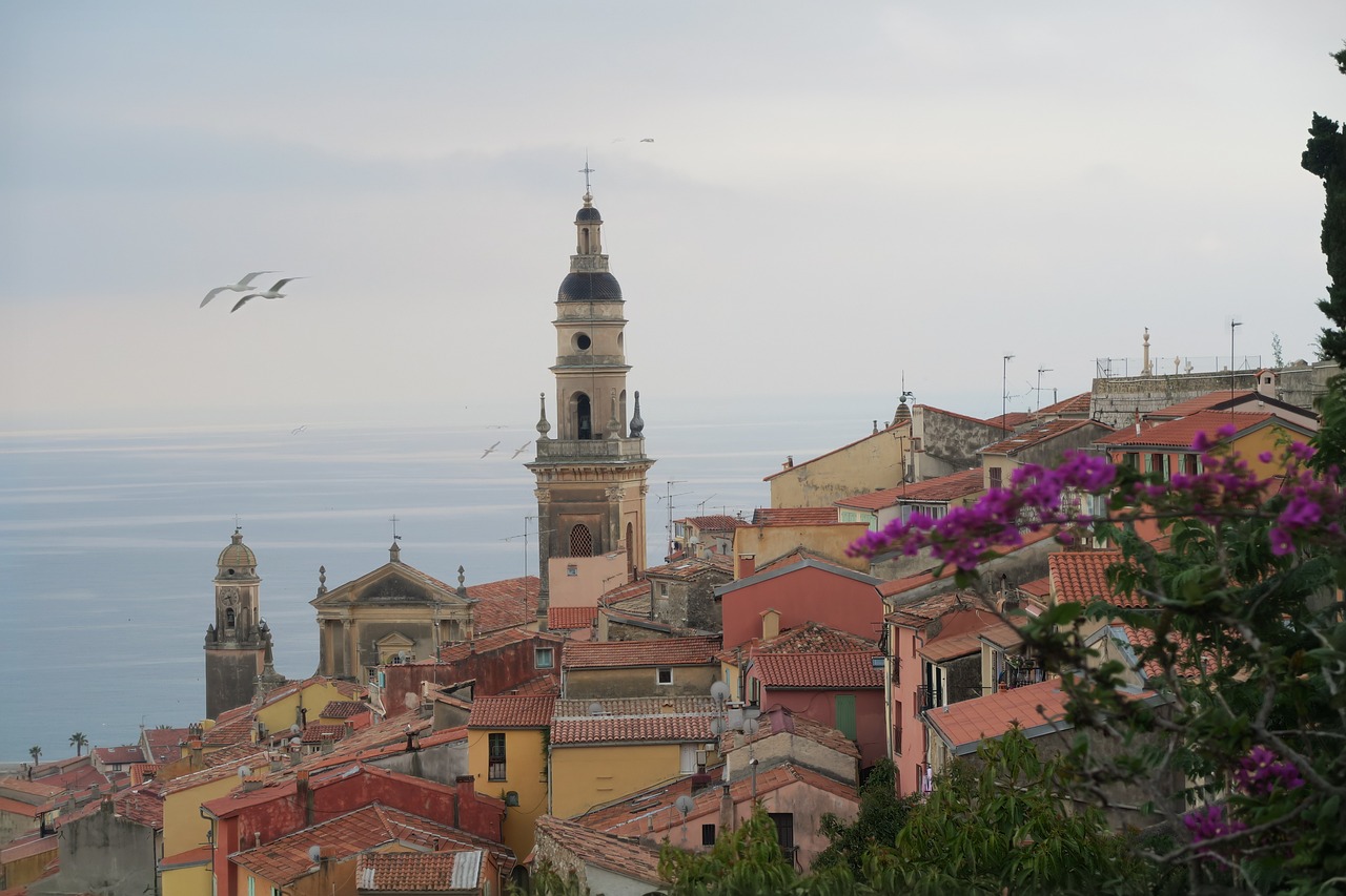 Locul 8: Menton - Franța