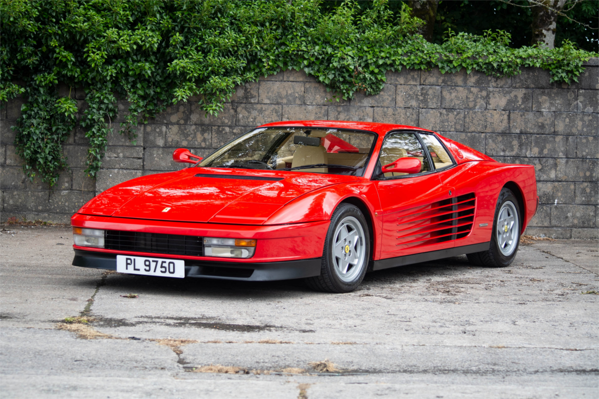 Anii '80 - Ferrari Testarossa