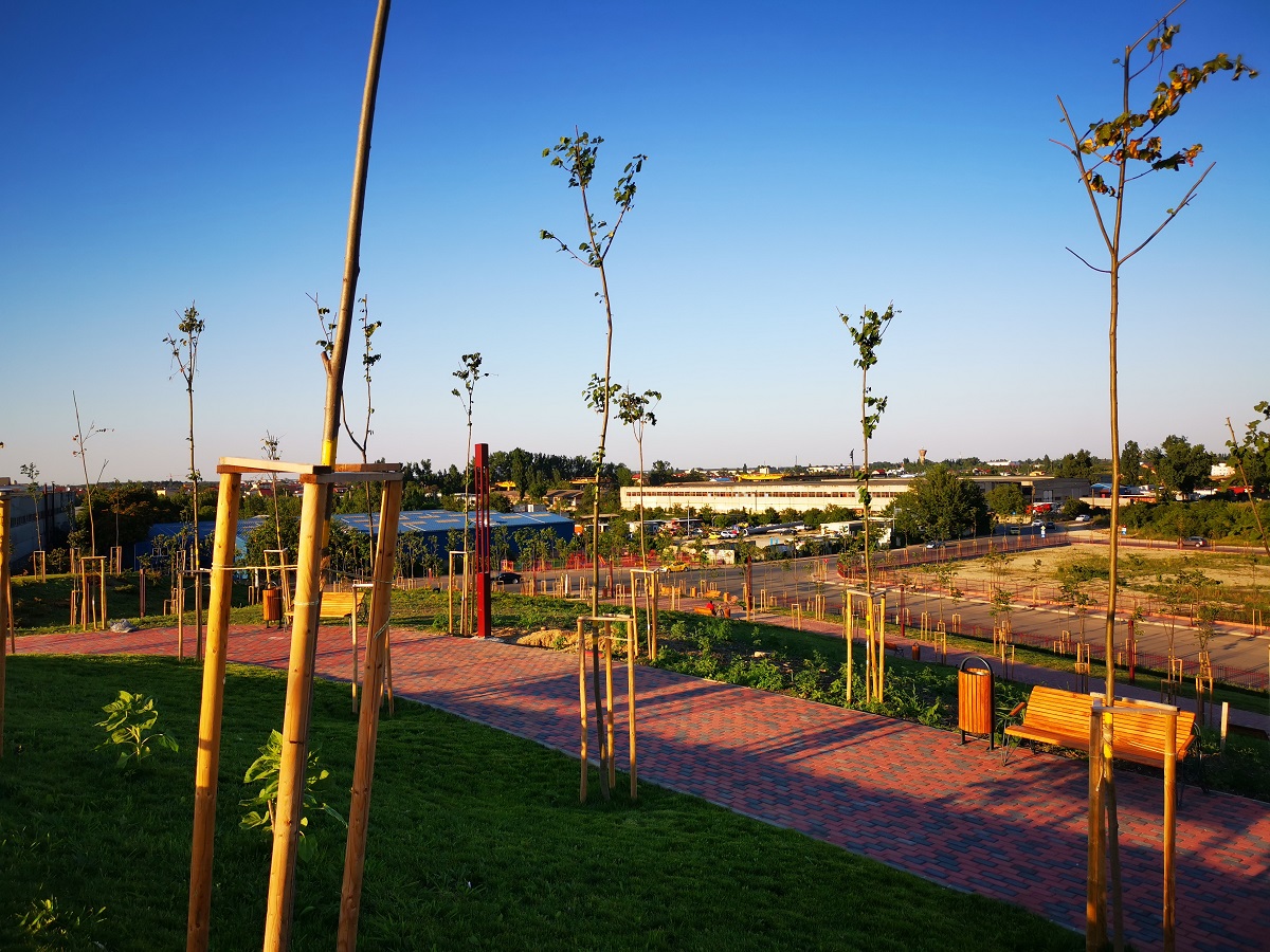 Amenajarea parcului începea în martie