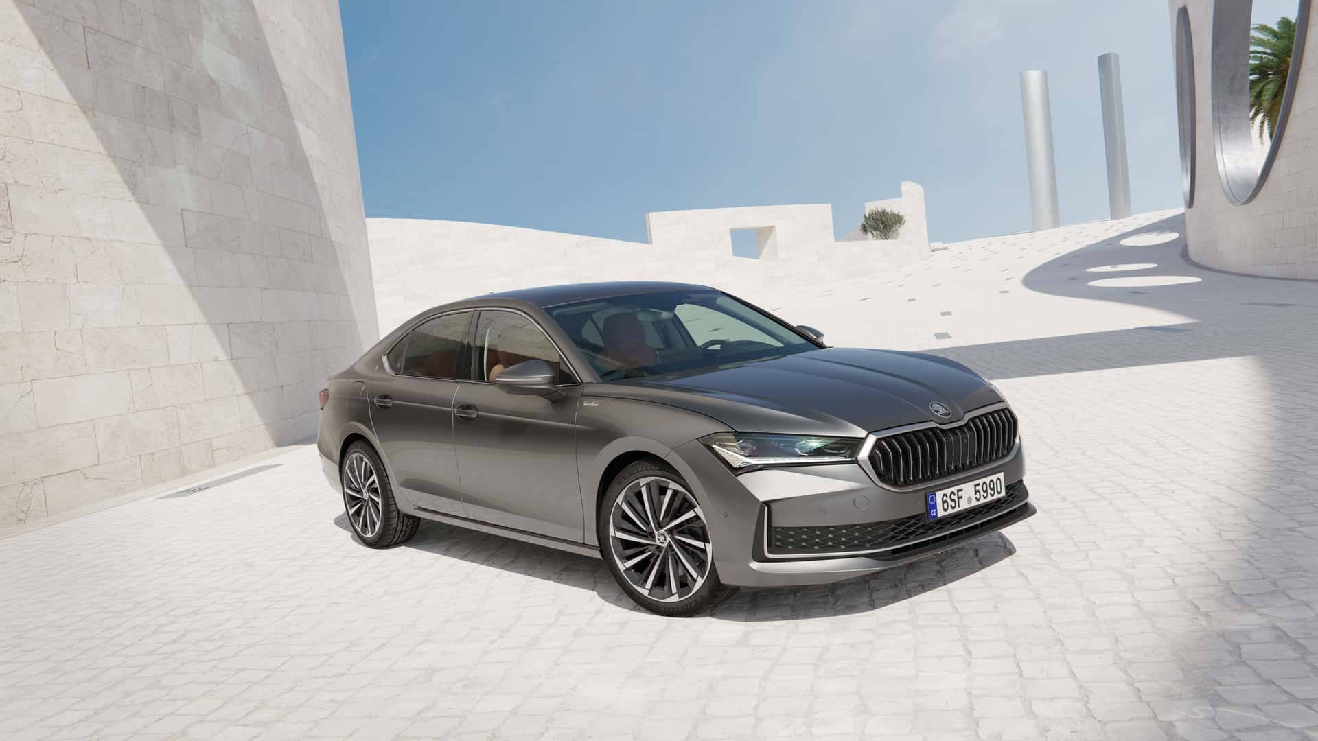 Locul 4. Skoda Superb