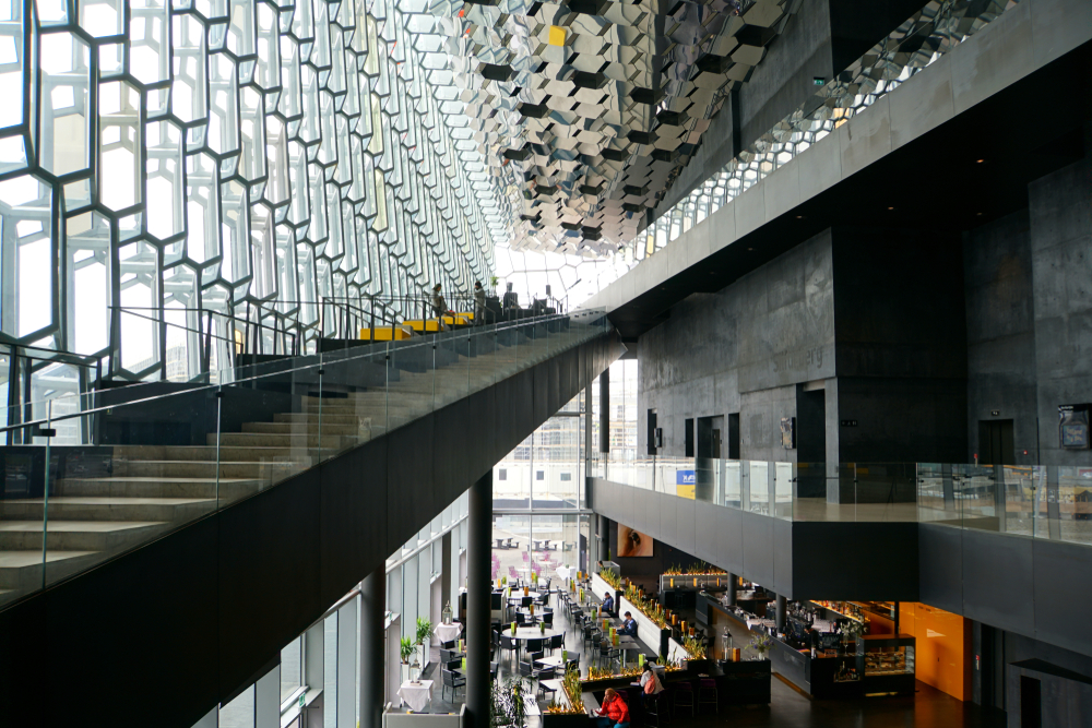 Sala de concerte Harpa, Reykjavik (Islanda)