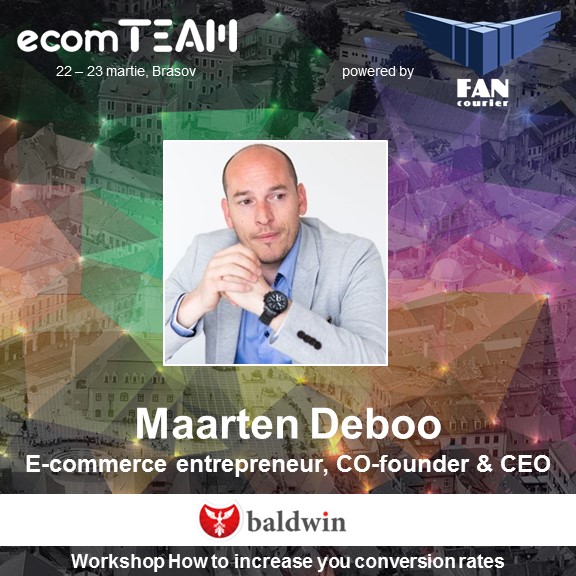 Maarten Deboo - Cum sa iti cresti ratele de conversie